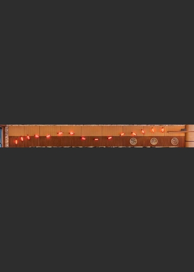 Bottles LED lights Wall